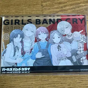 걸즈 밴드 크라이 걸크라 애니메이트 전권 특전 아크릴 블록 미개봉품