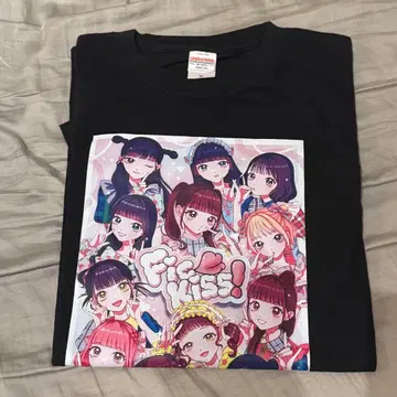 픽스 키스 파이널 S석 특전 티셔츠 논픽션! 키스 키스