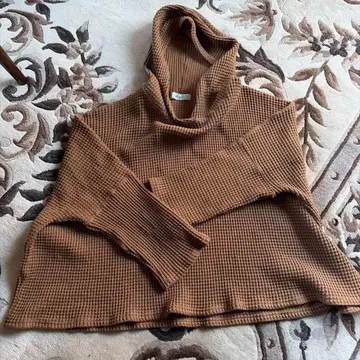 이치 앤티크 와플 소재 후드티