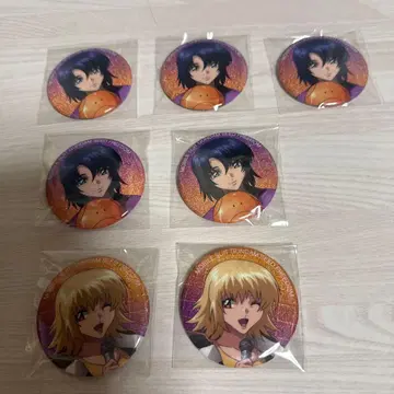 건담 SEED 캔뱃지 아스카가