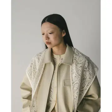 스타일 믹서기 뉴앙스 레이스 스카프