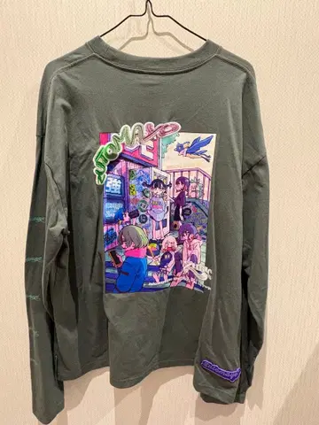 계속 한밤중이면 좋을 텐데 롱T 5th HP TOP 롱티셔츠(차콜)