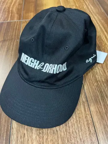 애니에스 네이버후드 캡 블랙 NEIGHBORHOOD x agnis b