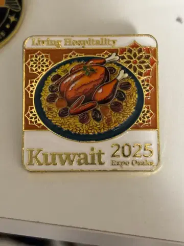 쿠웨이트 Expo Osaka 2025 핀 배지