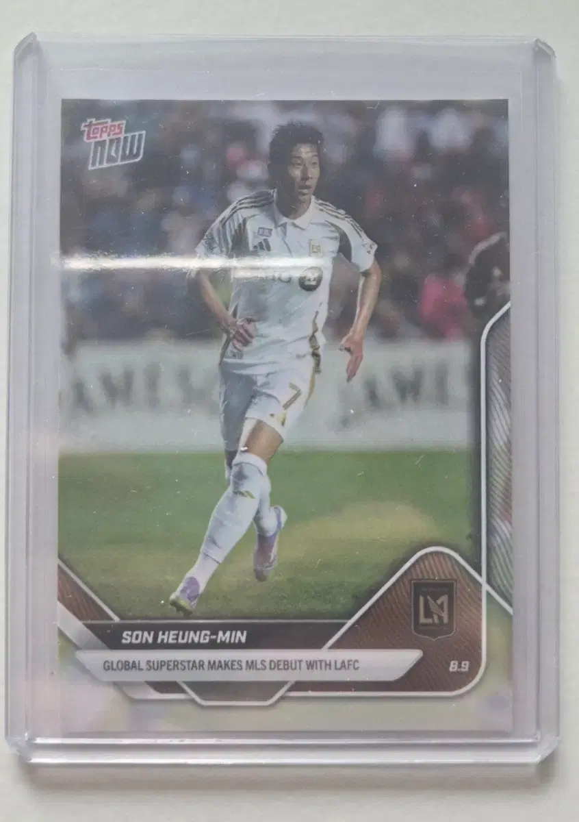 손흥민 탑스 나우 lafc 데뷔 카드