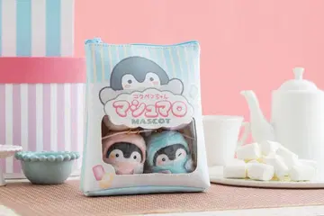 코우펜짱 마쉬멜로우 세트 봉제 인형 마쉬멜로우가 이어지는 타입