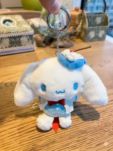 시나모롤 마스코트 스카이블루 체리 케이크 나카지마