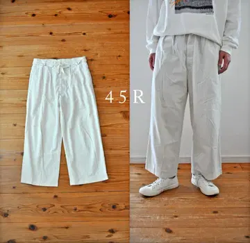 45R 코듀로이 와이드 팬츠