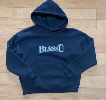 BlessU 블랙 후드티