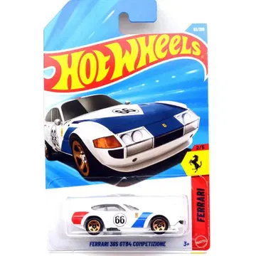 핫휠 페라리 GTB4 컴페티치오네(화이트)