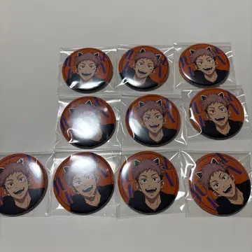 주술회전 요미우리랜드 캔뱃지 이타도리 유우지 10점