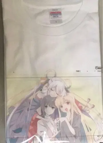 초 카구야 공주! 극장 상품 라프 원화 T셔츠 L 사이즈