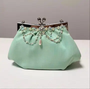 [ 새상품 미사용 ] 파티 백 민트 그린