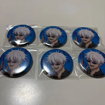 주술회전 요미우리랜드 캔뱃지 고죠 사토루 6개