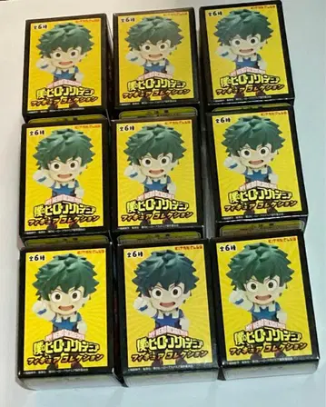 나의 히어로 아카데미아 피규어 컬렉션 9개 키탄클럽 히로아카