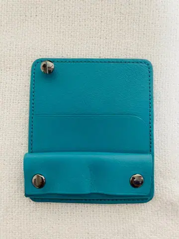 MONOMAL 올인원 지갑 터콰이즈 색상