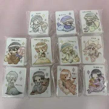 문호 스트레이독스 레트로풍 응원 클립 전 11종 세트