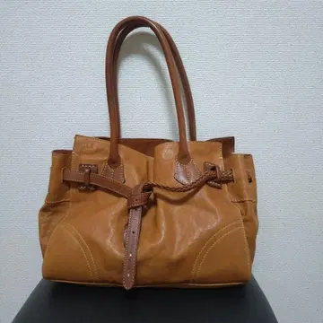 genten 가죽 가방 토트백