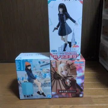 리코리스 리코일 피규어 3체 세트