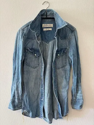 레미 리프 데님 셔츠