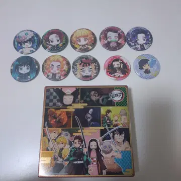 귀멸의 칼날 캐릭터 캔뱃지 세트