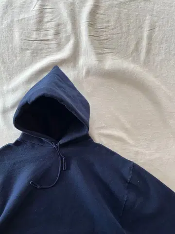 [ 구제 의류의 정석 ] 90s 러셀 후드티 USA 네이비