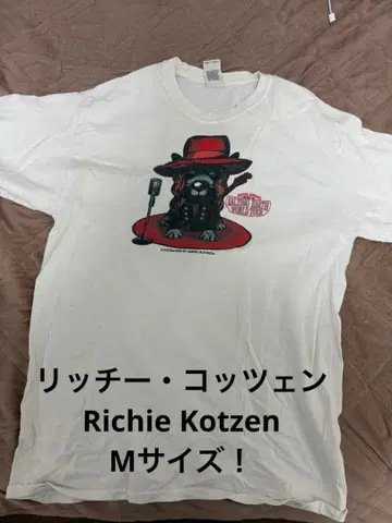 초레어M! 리치 코첸 Richie Kotzen 2017 투어 티셔츠