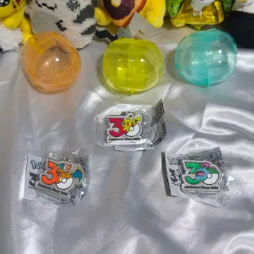 포켓몬 30주년 메탈 참 마스코트 피카츄 리자몽 이상해꽃