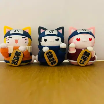 NARUTO 냐루토! 마네키네코 FORTUNE 모잇쵸! 3종 세트