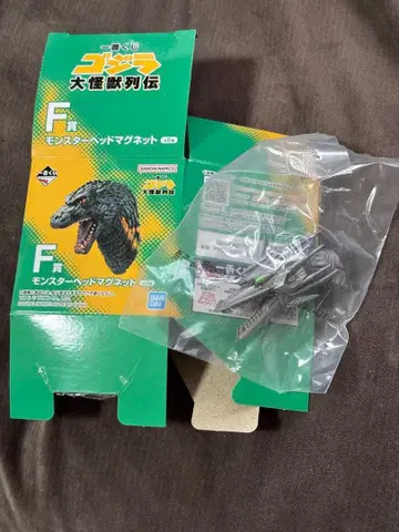 제일복권 고질라 대괴수열전 메카킹 기도라 몬스터 헤드 마그넷