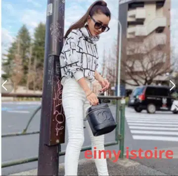 eimy istoire 마릴린 몬로 프린트 후드 부착 니트