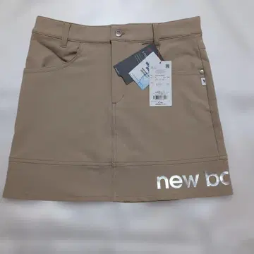 뉴발란스 골프 스커트 베이지 미사용 택 포함