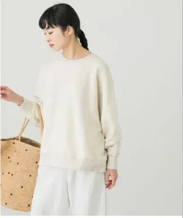 카구레 코튼 리오셀 맨투맨 풀오버