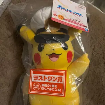 캡틴 피카츄 봉제 인형 라스트 원상