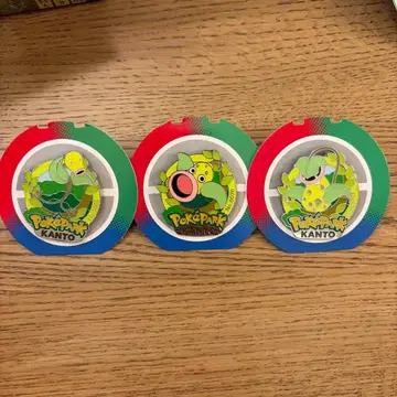 포켓파크 칸토 핀 배지 모다피, 우츠동, 우츠보트 3개 세트