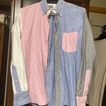 가격 인하 McGregor 멀티 컬러 버튼 다운 셔츠 L