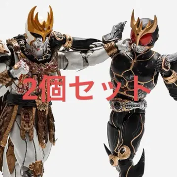 새상품 진골조제법 가면라이더 쿠우카 쿠로가타케의 사투 세트 [2개 세트]