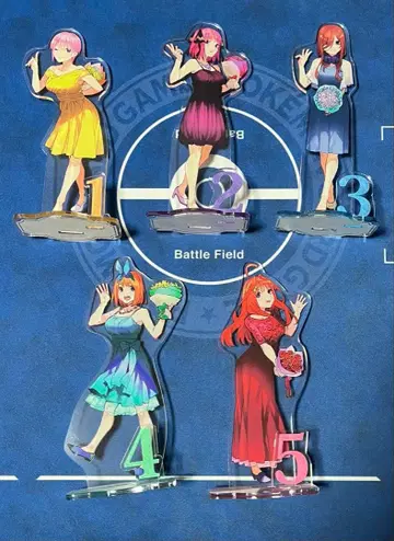 5등분의 신부전 MAKEOVER 아크릴 스탠드 5종 세트 판매