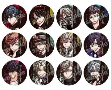 도원암귀 트레이딩 메탈릭 캔뱃지 무타노 오이란자카 쿄야 토도로키 츠쿠요미