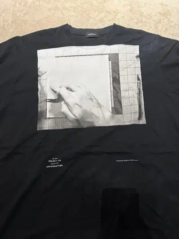 사카낙션 라이브 블랙T셔츠
