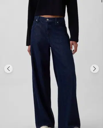 GAP 미드라이즈 울트라 소프트 배기 데님