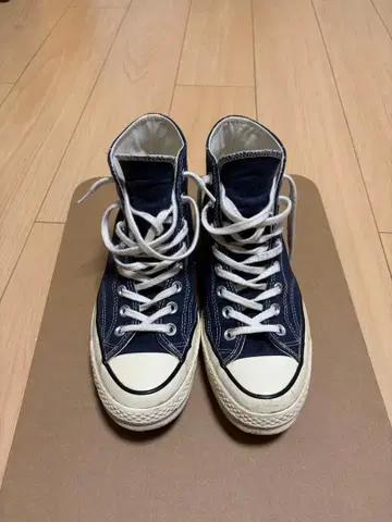 CONVERSE ALL STAR 네이비 하이컷 스니커즈