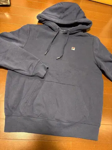 [ 상하의 세트 ] FILA 맨투맨 셋업 후드티 네이비 S 사이즈