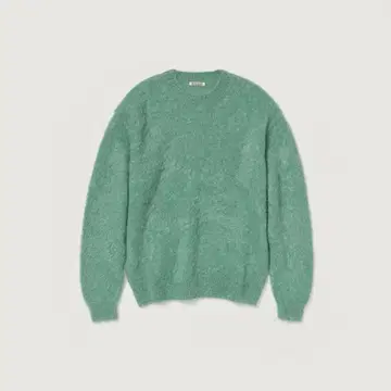 AURALEE BRUSHED SUPER KID MOHAIR KNIT