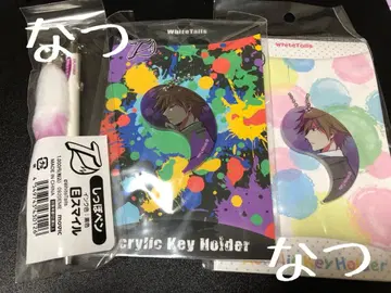 White Tails 와이텔즈 아크릴 키링 볼펜 스마일