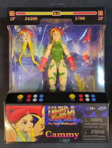 Jada Toys 액션 피규어 울트라 스트리트 파이터 II 캐미