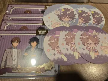 앙상블 스타즈!! 앙스타 애니 카페 코스터 GiGO 진 쇼오미