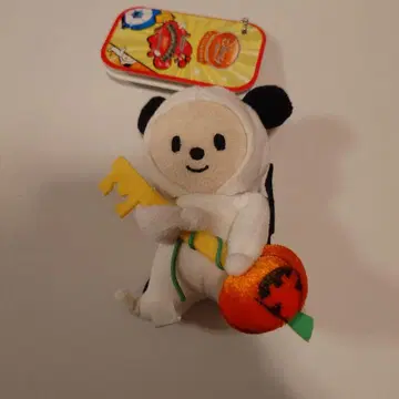 레어! 디즈니 스토어 할로윈 호박 뮤온 봉제 인형 키체인