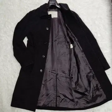 새상품급 매킨토시 스텐카라 코트 던켈드 다크 브라운 38