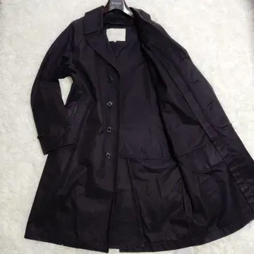 새상품급 매킨토시 체스터 코트 라이너 포함 블랙 38 L 현행 화이트 택